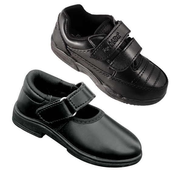 School Velcro Shoes By SchoolMan, Kanpur